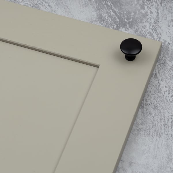 Handle & Home 30mm Matt Black Knob