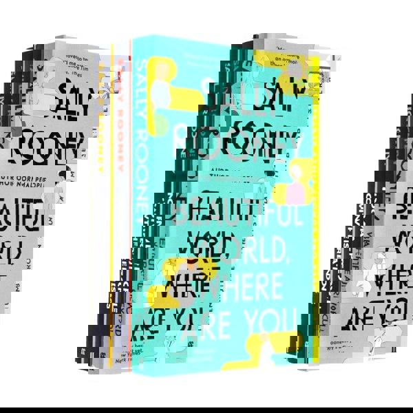 Sally Rooney Collection 3 Books Set (Beautiful World Where Are You, Normal People, Conversations with Friends)