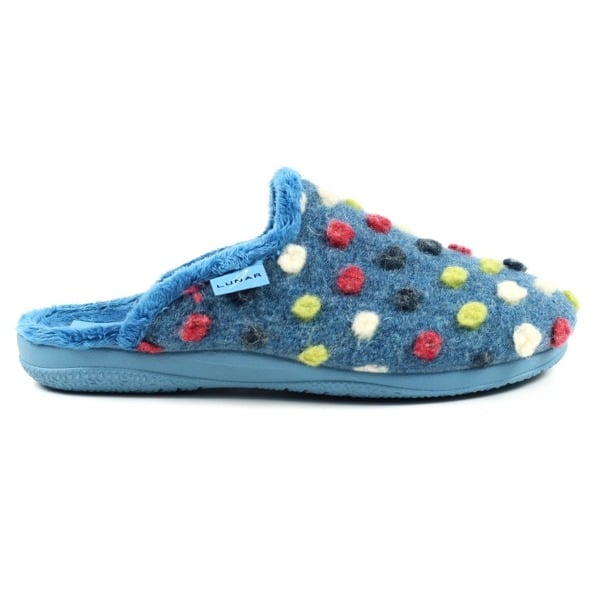 Lunar Women's Montreal Slippers - Mid Blue