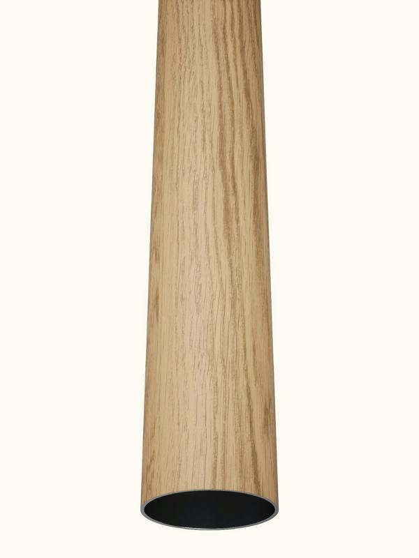 Handrails Direct Packwood Light Oak Handrail Pole 1.2 Metre