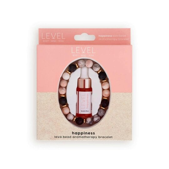 SMUG Lava Bead Aromatherapy Bracelet with Essential Oil - Happiness
