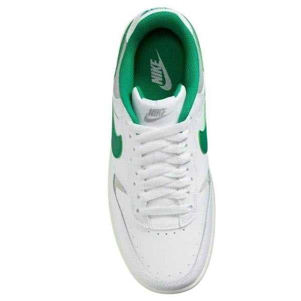 Nike Womens/Ladies Gamma Force Leather Trainers - White/Grey/Green - 