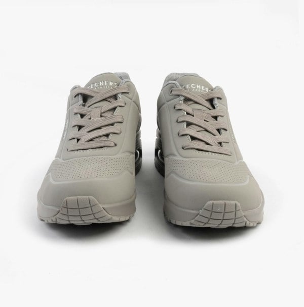 Skechers UNO - STAND ON AIR Womens Trainers Grey/Light Blue