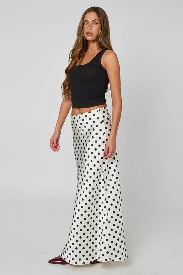 Urban Bliss Spot Maxi Skirt