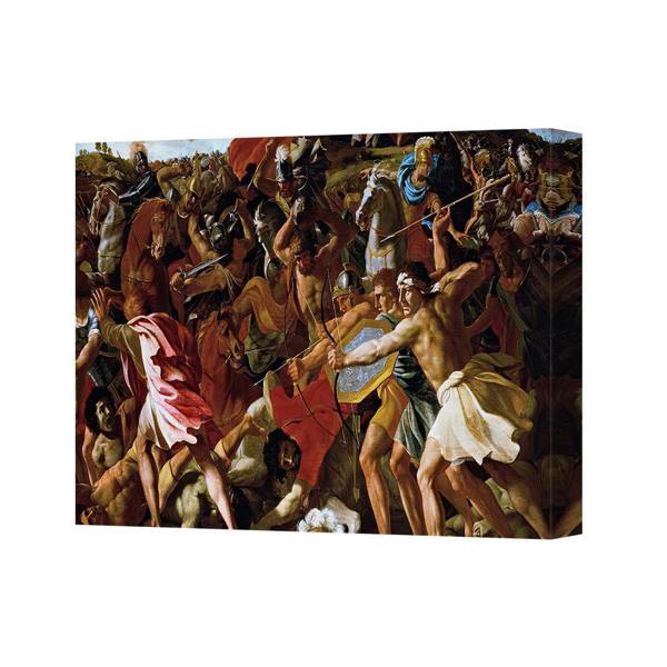 Benjamin Tate Design Canvas Print Classical Battle Scene War Painting Canvas 3215