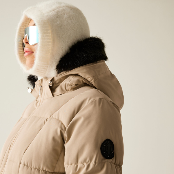 Dare 2B Womens Glamourize VI Ski Jacket - Warm Taupe