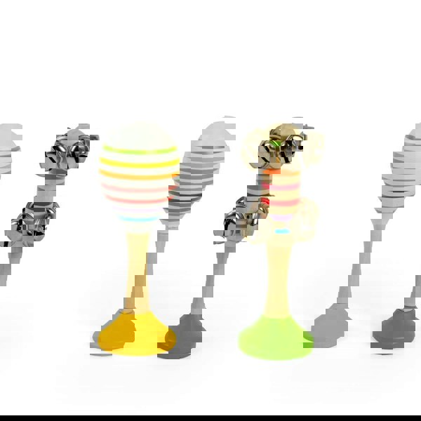 Bigjigs Toys Musical Shakers - Yellow + Green