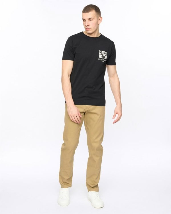 Crosshatch Roysden Chinos Sand