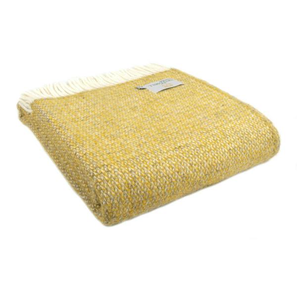 Lifestyle Illusion Throw - 150x183cms - Yellow & Grey