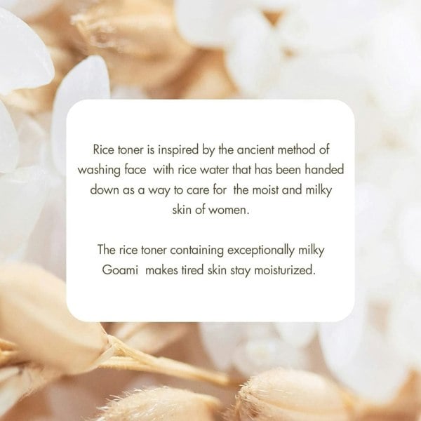 I'm from - Rice Toner