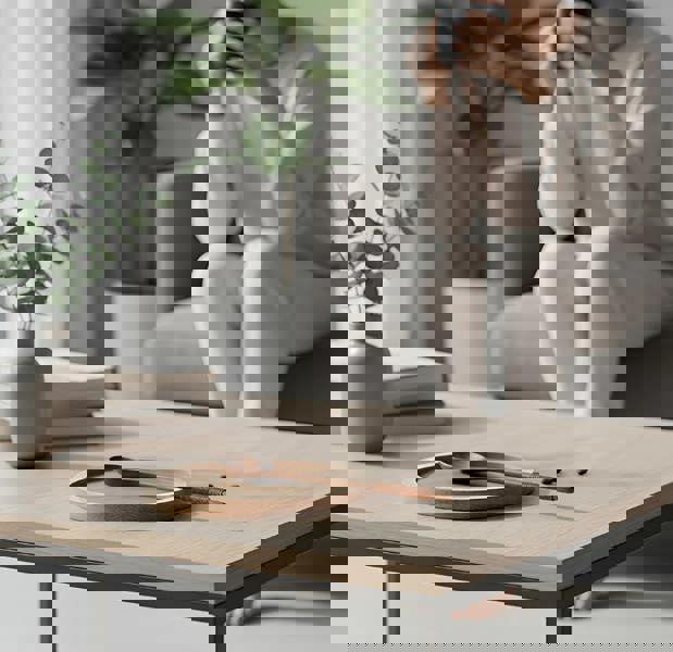 Anygleam Dark Brown 6pcs Wooden Tea Long Spoon Kitchen Tableware