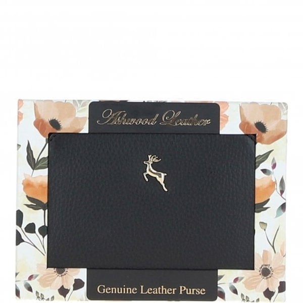 Ashwood "Mini X" RFID Protected Leather Purse: S5