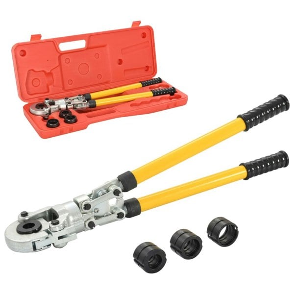 Berkfield Hydraulic Crimping Pliers 16-20-26-32 mm