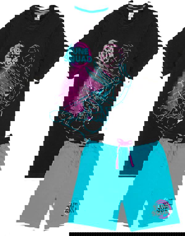 Bing Bunny Mens Black Bugs Bunny Short Sleeve Short Leg Pyjama Set