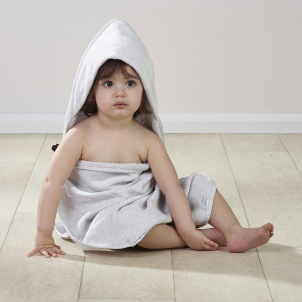 Kinder Valley 2 Pack Hooded Towel Grey