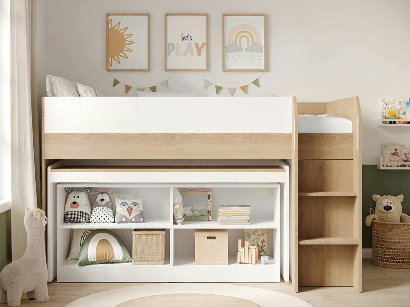 Flair Aiden Kids Cabin Bed with Storage