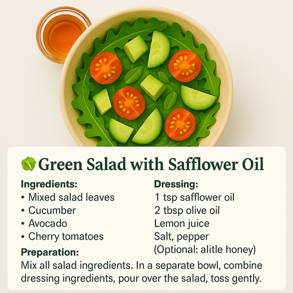 Ol'Vita Safflower Oil | Cold Pressed | Unrefined