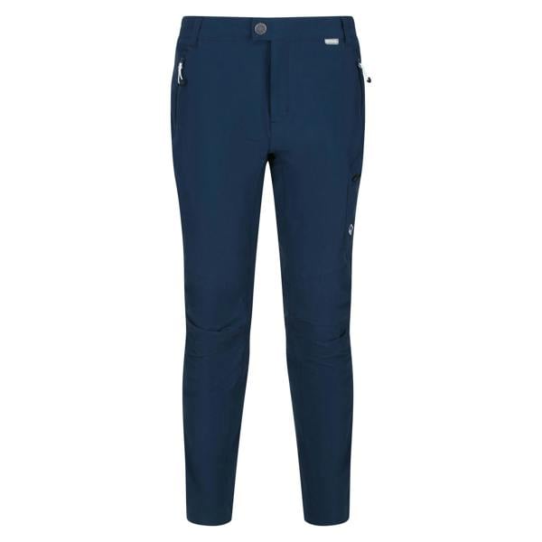 Regatta Mens Highton Water Repellent Hiking Trousers - Moonlight Denim - 