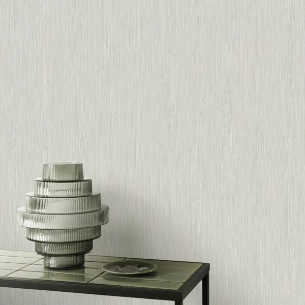 Grandeco Brushstroke Effect Plain Matisse Textured Wallpaper, Grey