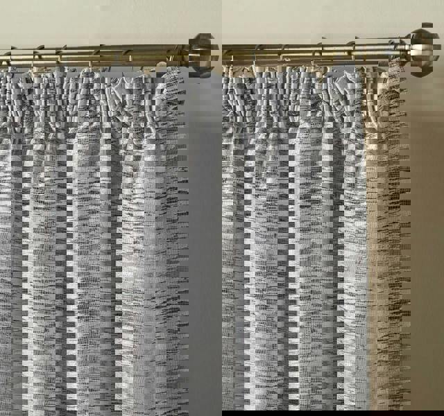 Luxury Living Reflect Jacquard Fully Lined Ready Made Pencil Pleat Curtains