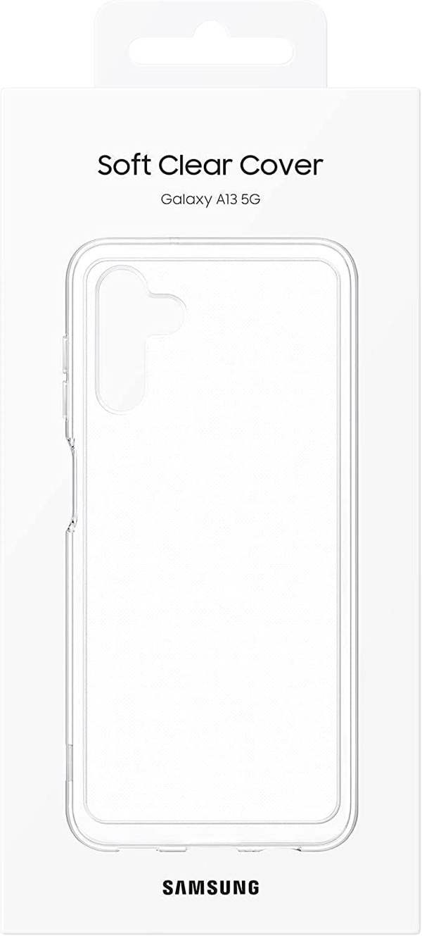Samsung Galaxy A13 5G Soft Clear Cover Transparent - EF-QA136TTEGWW