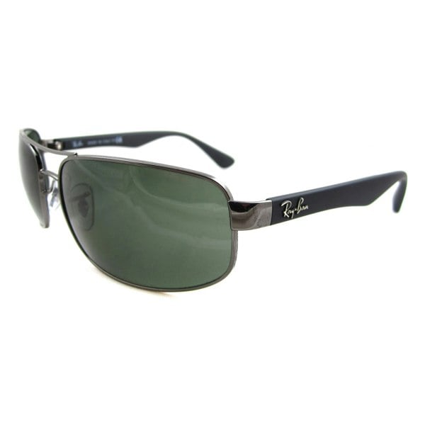 Rayban Sunglasses 3445 Gunmetal Green 004