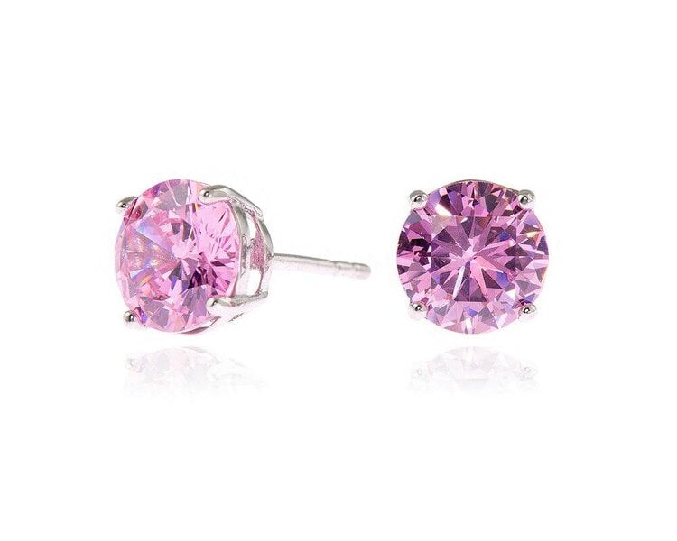 Cachet London Lana 8mm Pink Earrings