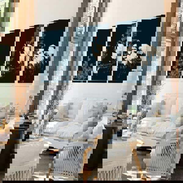 Living Room Gallery Wall | Set of 3 Asian Inspired Wall art Prints