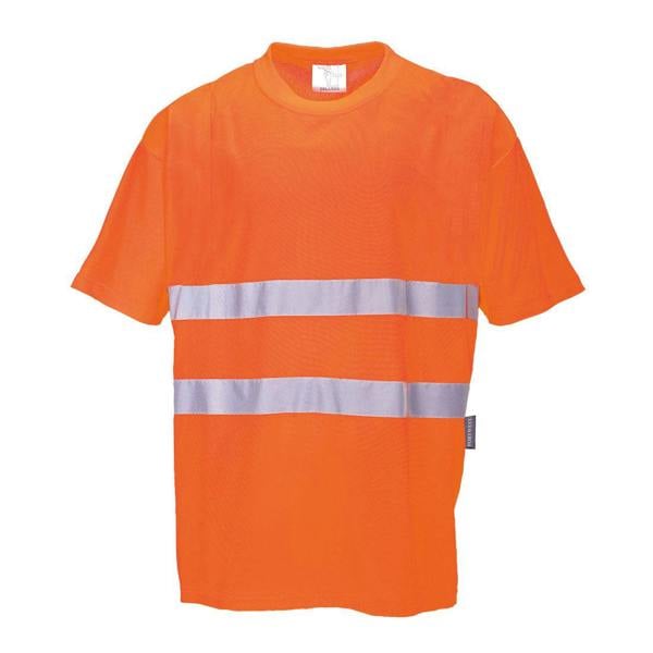 Hi-Vis Cotton Comfort T-Shirt S/S Portwest
