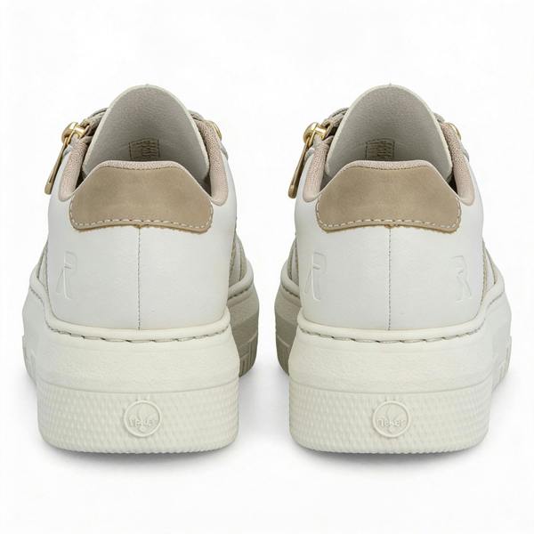 Rieker ENYA Court Trainers in White