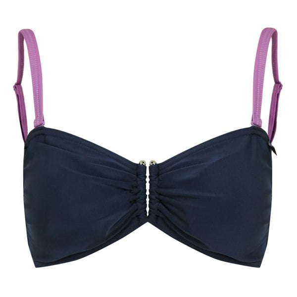 Regatta Womens/Ladies Aceana III Contrast Bikini Top - Navy/Radiant Orchid