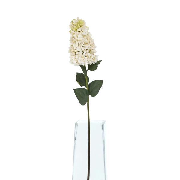 Hill Interiors Spear Hydrangea Artificial Flower - White - 