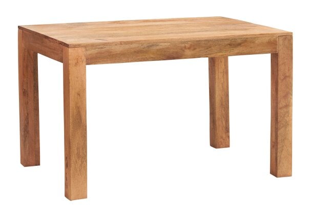 Wyld Haus Manila Small 120cm Light Mango Wood Dining Table