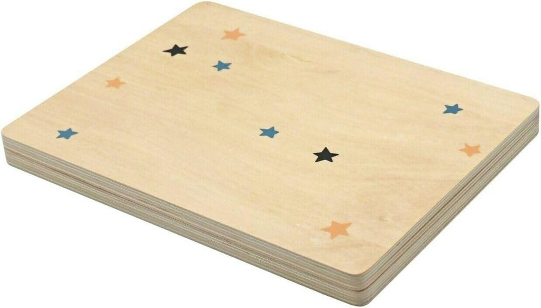 HYGRAD BUILT TO SURVIVE Kids Wooden LapTop And Chalkboard Magnetic Pretend Play Set Early Development Kids Laptop Computer Play Set