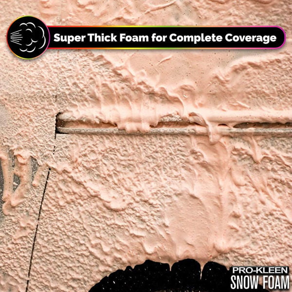 ProKleen Pro-Kleen 10L Mango Smoothie pH Neutral Snow Foam with Wax Super Thick & Non-Caustic Foam