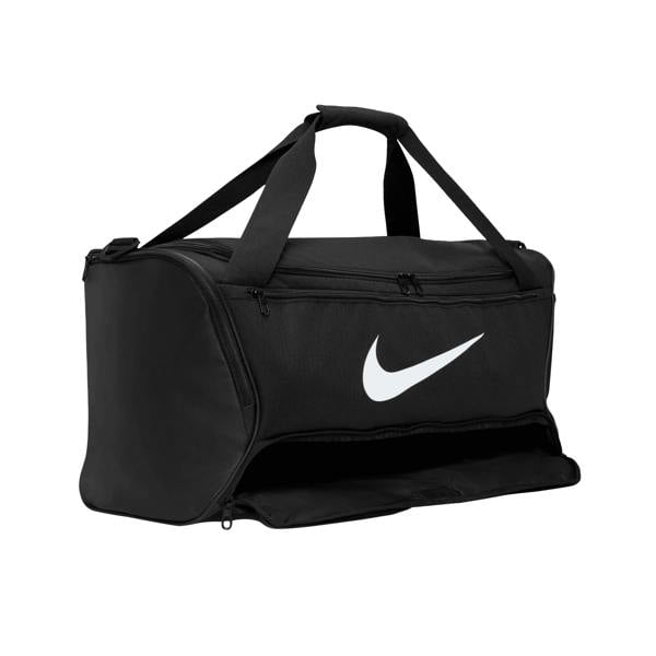 Nike Brasilia Swoosh Training 60L Duffle Bag - Black/White - 