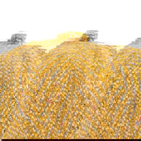 Donegal Herringbone Baker Boy Cap in Yellow | Heritage Traditions