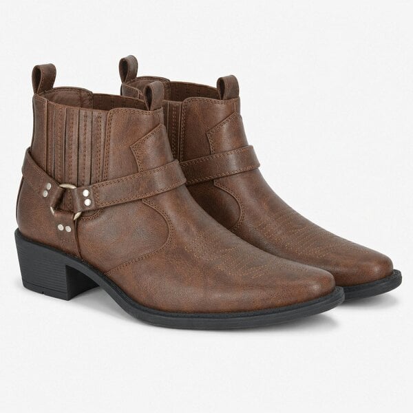 US Brass EASTWOOD Cowboy & Western Boots   in  Brown