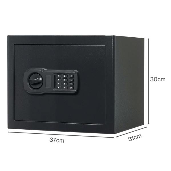 Levede Safe Fireproof Security Box Home Office Cash Lock Deposit Password 31L