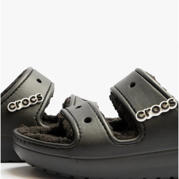 Crocs 207446-060 CLASSIC COZZZY Unisex Sliders Black
