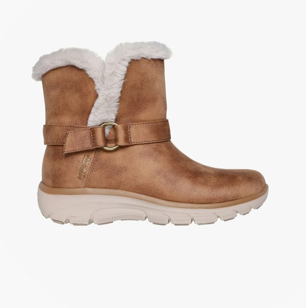 Skechers EASY GOING - DREAMERS MOVE Womens Boots Chestnut