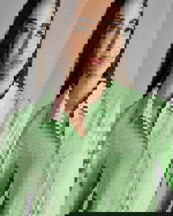 CHO Joules Ida Womens Long Sleeve Shirt - Green