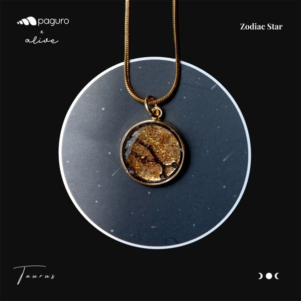 Paguro Taurus Zodiac Sign Sustainable Necklace