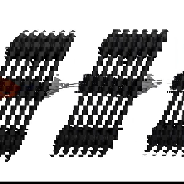 Monstershop Traditional 3 Column Radiator - 600 x 1192mm - Black