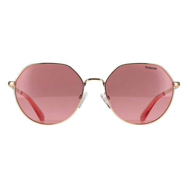 Polaroid Kids Sunglasses PLD 8074/S EYR 0F Gold Pink Pink Polarized