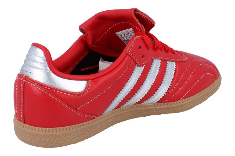 Adidas Originals Samba Lt Womens Trainers  JS3938 - Red Silver Gum JS3938 - Photo 2