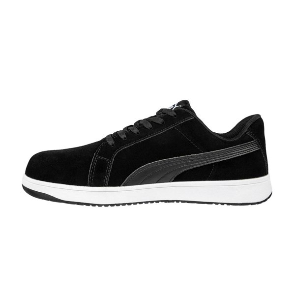 PUMA Iconic Suede Low Safety Trainers - Black - Daley Footwear