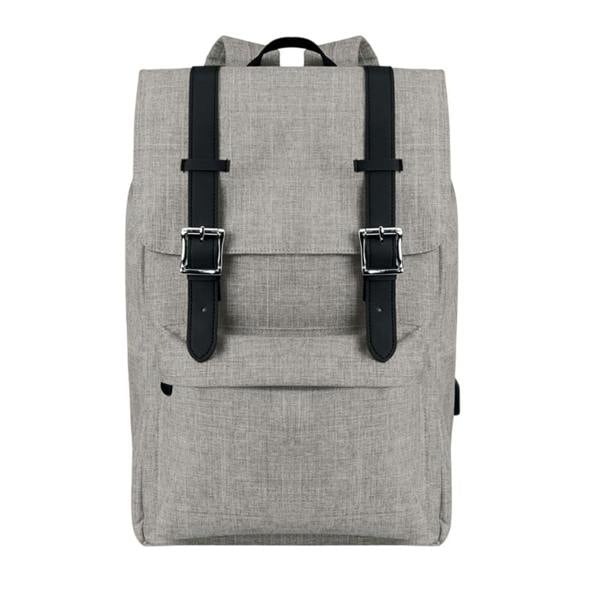 MidOcean Riga Polyester Backpack - Grey - 