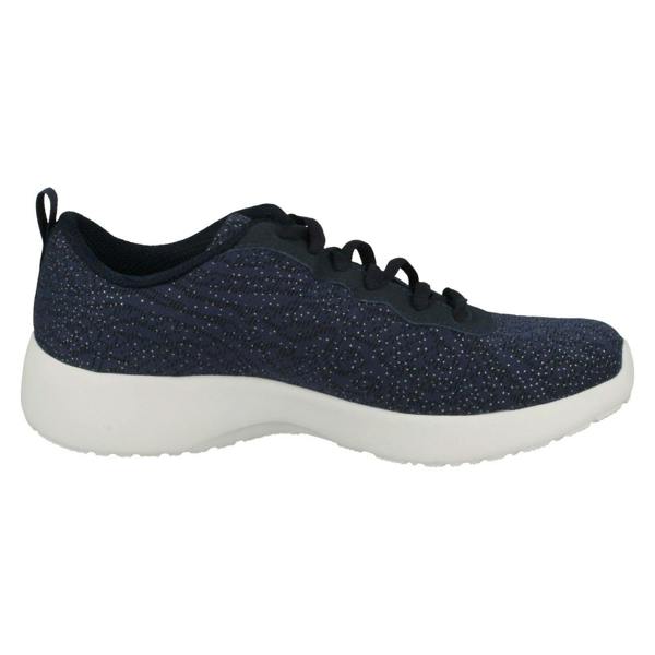 Skechers Ladies Skechers Lace up Trainer Blissful