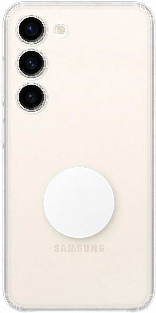 Samsung Galaxy S23 Clear Gadget Case Transparent - EF-XS911CTEGWW